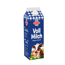 Schärdinger Vollmilch in der 1 Liter Packung