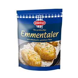 Das Bild zeigt den Schärdinger Emmentaler gerieben