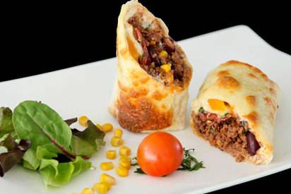 Pikante Mozzarella Wraps