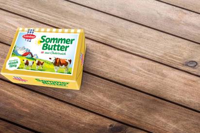 Das Bild zeigt die Schärdinger Sommerbutter 250g