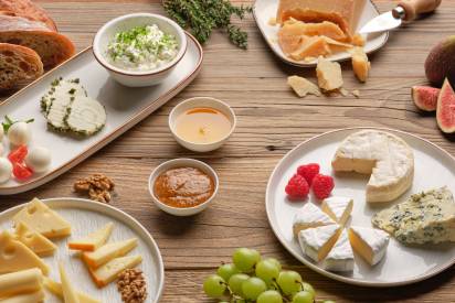 Das Bild zeigt verschiedene Schärdinger Käsesorten