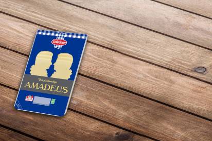 Das Bild zeigt den Schärdinger Amadeus in Scheiben