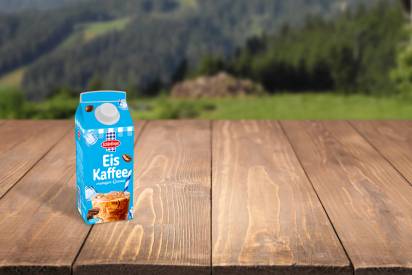 Das Bild zeigt den Schärdinger Eiskaffee