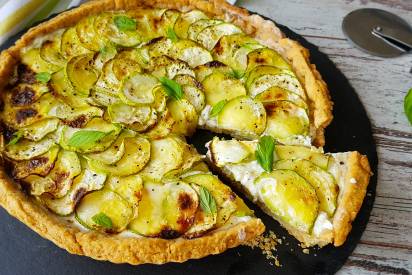 Zucchini-Tarte