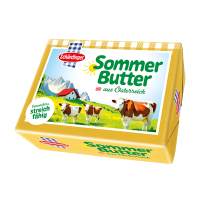 Das Bild zeigt die Schärdinger Sommerbutter 250g