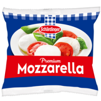Das Bild zeigt die Schärdinger Mozzarella Kugel